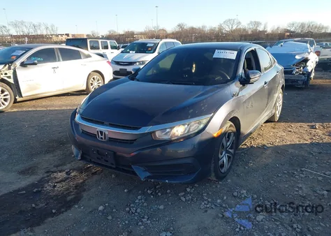 2018 Honda Civic Lx from USA, damaged, VIN 2HGFC2F57JH573394